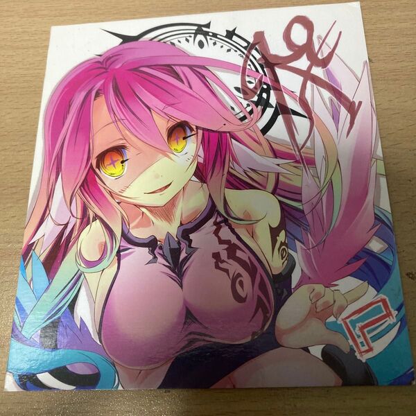 ノーゲーム・ノーライフゼロ 入場特典 ミニ色紙 ジブリールver.