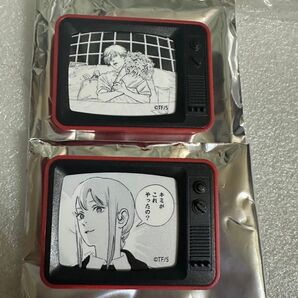 チェンソーマン ミニチュアテレビフレームマグネット デンジ マキマ