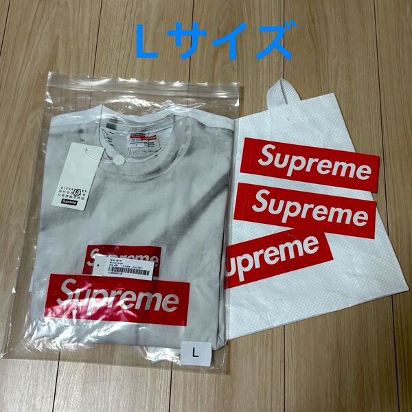 Supreme x MM6 Maison Margiela Box Logo Tee "White" シュプリーム