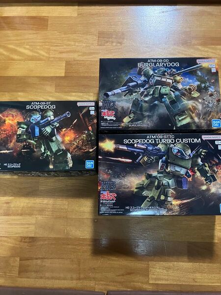 HG スコープドッグ 他 3点セット バンダイ