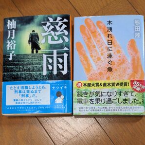 文庫本 2冊セット 慈雨/木洩れ日に泳ぐ魚