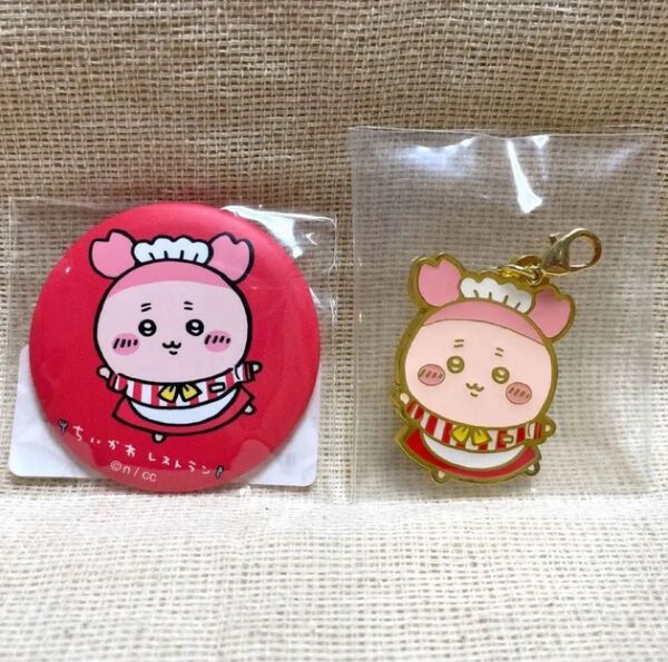 ちいかわレストラン マット缶バッジ&レストランなチャームコレクション カニちゃん 古本屋
