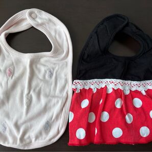 【美品】ラルフローレン ミニーちゃん ベビー スタイ よだれかけ