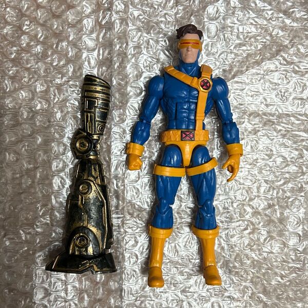 マーベルレジェンド サイクロプス サイクロップス フィギュア X-MEN ウォーロック ビルドパーツ マーベル ハズブロ