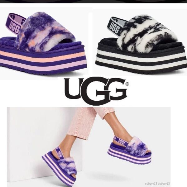 【美品】UGG 厚底サンダル 人気完売品