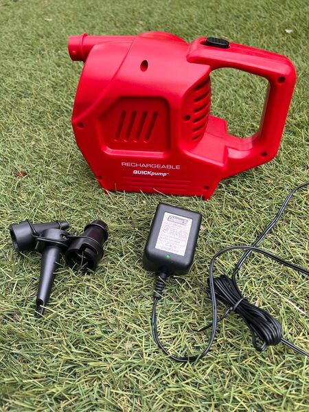 コールマン ハイパワー充電式ポンプ ジャンク品