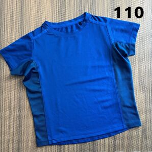 【110】GU SPORTS★GUスポーツ★Tシャツ★キッズ★ブルー★運動会