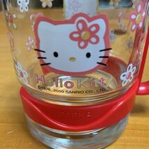 Hello Kitty ハローキティ マグカップ　ガラス１個　新品 未使用品 送料無料_画像3