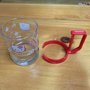 Hello Kitty ハローキティ マグカップ　ガラス１個　新品 未使用品 送料無料