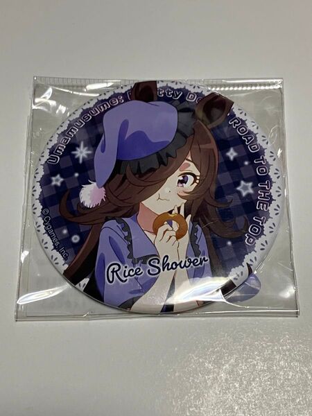ウマ娘プリティーダービー RTTT ライスシャワー 描き下ろし缶バッジ