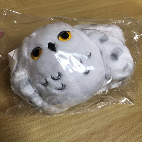 ハリーポッター タリーズコーヒー フクロウ ヘドウィグ ぬいぐるみ マスコット スリーブ リストバンド