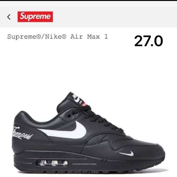 Supreme Nike Air Max 1 シュプリーム ナイキ エアマックス