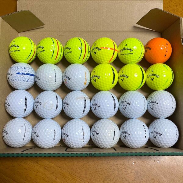 Callaway ロストボール 24球 ゴルフボール キャロウェイ