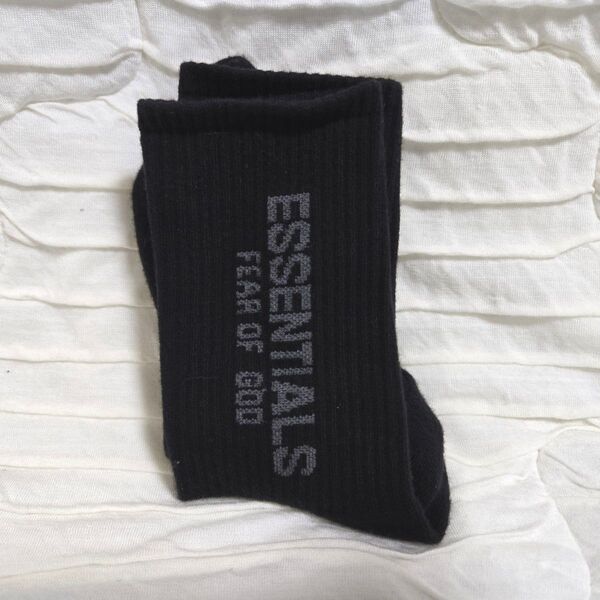 ESSENTIALS エッセンシャルズ FEAR OF GOD フィアオブゴッド ソックス ブラック ユニセックスメンズレディース