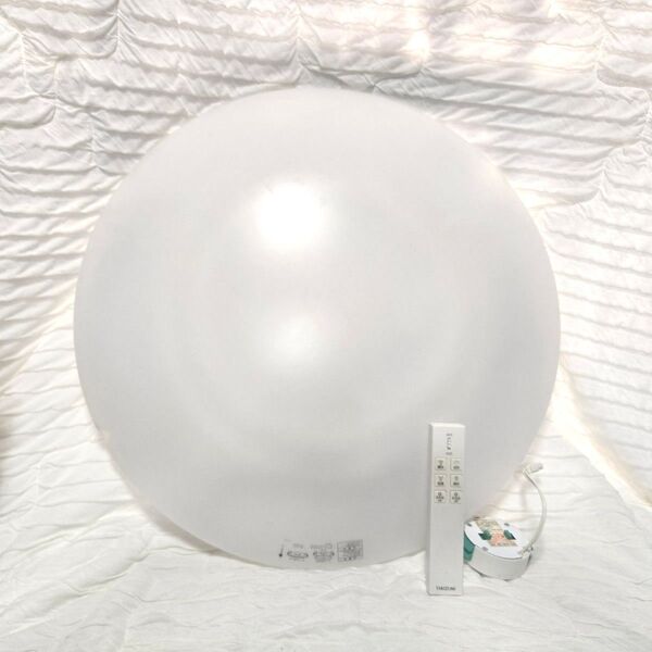 タキズミ シーリングライト 照明器具 ホワイト リモコン LED