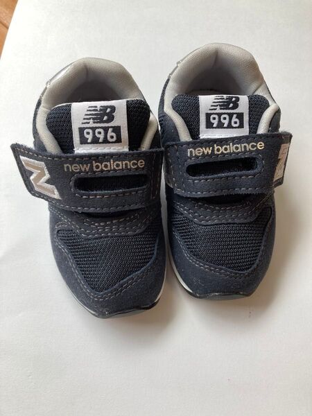 【美品】12センチ New Balance 996 ベビーシューズ ブラック