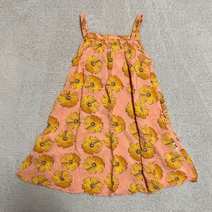 UNIQLO ユニクロキッズ 花柄キャミワンピース おしゃれ