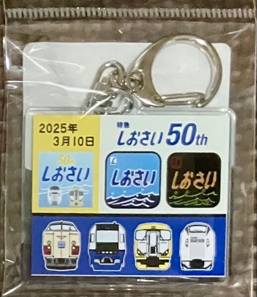 特急しおさい号50TH記念キーホルダー(255系仕様)