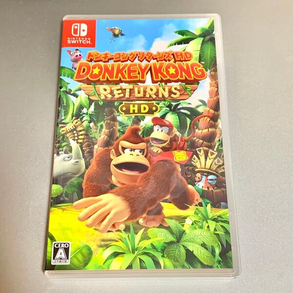 ドンキーコング リターンズ HD ソフト Nintendo Switch ニンテンドースイッチ パッケージ版 美品