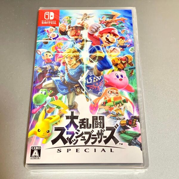 【新品未開封】 大乱闘スマッシュブラザーズSPECIAL ソフト Nintendo Switch パッケージ版