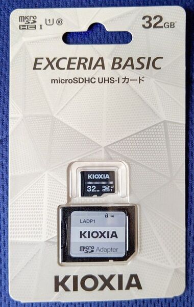 キオクシア microSD メモリーカード32GB スマホ・タブレット・パソコン・ガラケーその他にも使用可能です。
