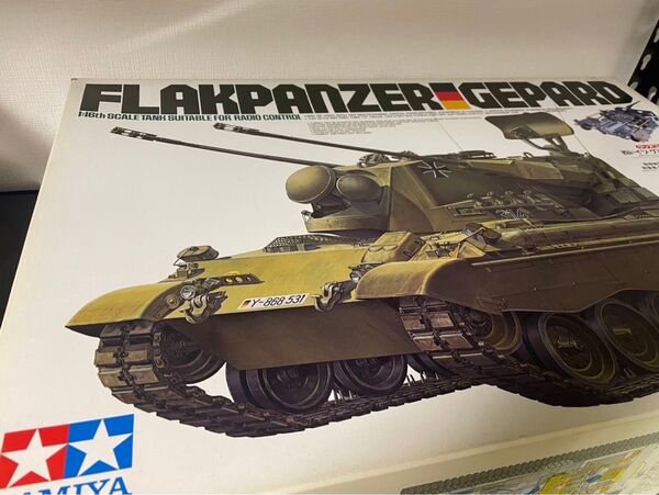 タミヤ プラモデル TAMIYA 未組立 ラジコン RC 西ドイツ 対空戦車 ゲパルト