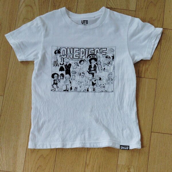 ワンピース ONEPIECE ジャンプ UNIQLO UT 120cm 半袖Tシャツ Tシャツ ホワイト 白