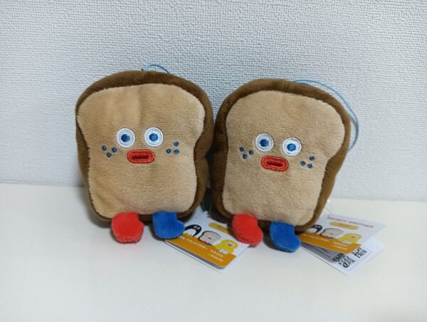 brunch brother ブランチブラザー マスコット トースト ぬいぐるみ 2個