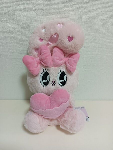 エスターバニー Esther Bunny ハートポケット BIGぬいぐるみ ピンク ピンクバニー