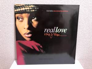 Mary J Brige レコード3枚セット real love & You Remind Me リアルラブ メアリーJブライジ 12インチ 中古 状態良好 送料無料