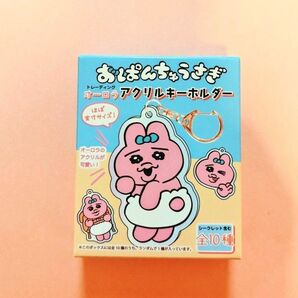 おぱんちゅうさぎ トレーディング オーロラ アクリル キーホルダー アクセサリー 未開封 KAWAISOUNI! 可哀想に!
