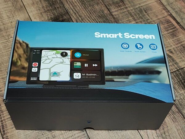 LAMTTOカーナビ オーディオ一体型 ワイヤレスカープレイ 9インチ