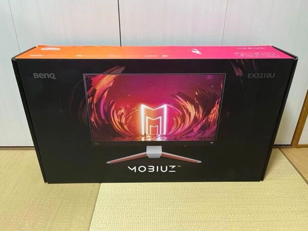 【美品・箱あり・付属品完備】BenQ MOBIUZ EX3210U 32インチ 4K ゲーミングモニター