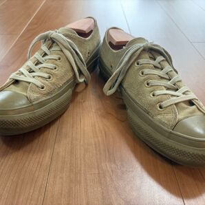 【限定品 約3万円】エヌハリ×コンバースアディクトコラボ 70’sチャックテイラー カーキ US8/26.5