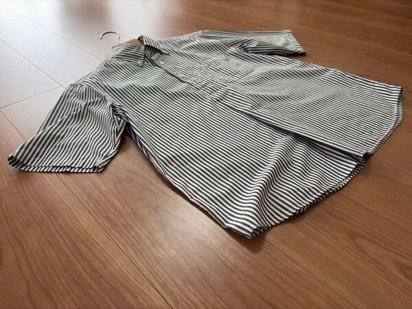【2.8万円!美品】SOPHNET./ソフネット ストライプ柄半袖BDシャツ sizeS