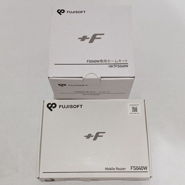 富士ソフト FS040Wモバイルルーター+専用ホームキットセット