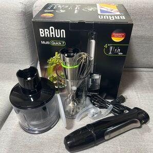 【新品未使用品】 Braun ブレンダー MQ7035XG Multi Quick7