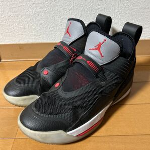AIR JORDAN XXXIII SE PF ナイキ エアジョーダン33 ブラック 27cm 中古
