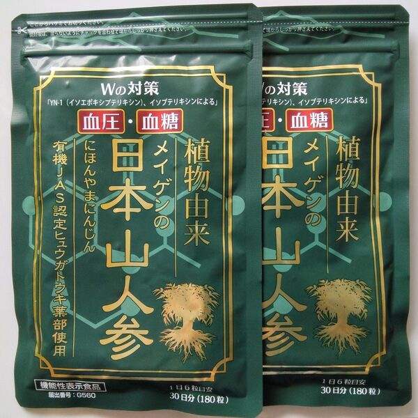 漢方生薬研究所 日本山人参 2袋セット