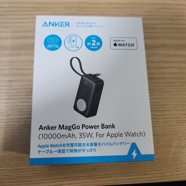 Anker MagGo Power Bank (10000mAh, 35W, For Apple Watch)