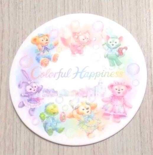 ダッフィー&フレンズ ディズニーシー コースター 20周年 非売品 配布 ランダム カラフルハピネス