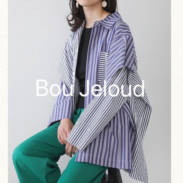 Bou Jeloud ブージュルードクレイジーパターンシャツチュニック
