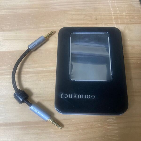 youkamoo 4.4mm - 4.4mm 5極バランス 8芯銀メッキ線ハンドメイドケーブル 中古美品