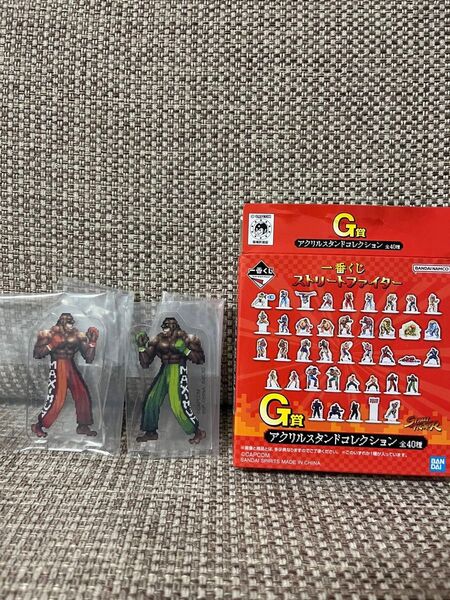 一番くじ ストリートファイター G賞 アクリルスタンドコレクション