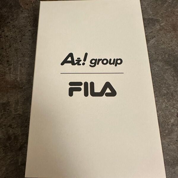 Aぇ! group FILA コラボ ノベルティ モバイルバッテリー 充電器