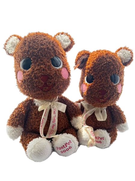 PostPet FUNFACTORY ポストペット コモモテディスタイル 2006 ぬいぐるみ くま 熊 クマ 平成レトロ 平成