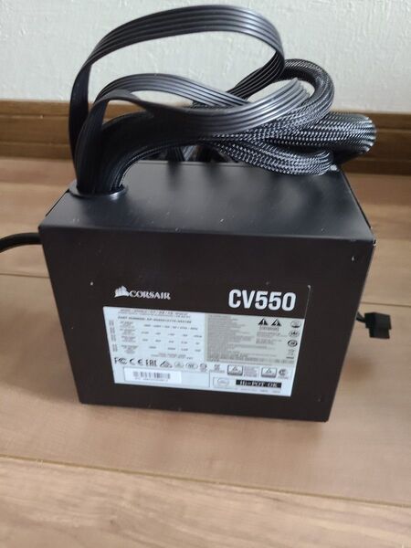 CORSAIR CV550 電源ユニット 80PLUS BRONZE認証