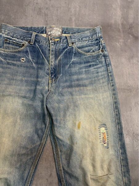 00s old stussy WORKGEAR デニム ジーンズ archive ステューシー y2k ビンテージ vintage