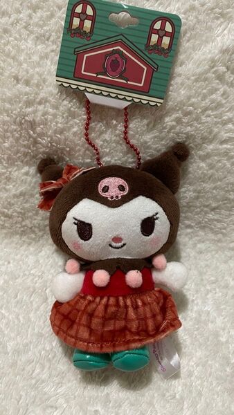 新品 サンリオ ピューロランド限定グッズ いちごシリーズ クロミ マスコット ぬいぐるみ ポールチェーン付 ストラップ