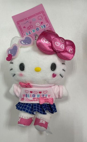 大人気 即完売品 新品タグ付 匿名発送 ハローキティ マスコットホルダー サンリオ学園きらめき祭 ぬいぐるみ ストラップ